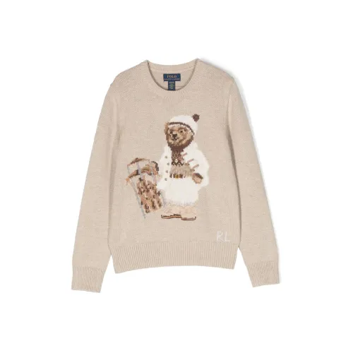 Ralph Lauren , Beige Sweaters by Polo ,Beige female, Sizes: