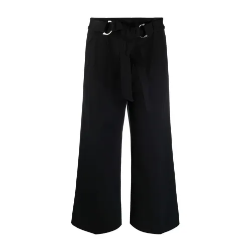 Ralph Lauren , Black Cropped Casual Trousers ,Black female, Sizes: