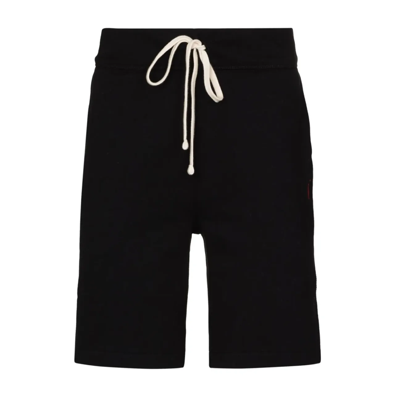 Ralph Lauren , Black Drawstring Shorts, Casual and Stylish ,Black male, Sizes: