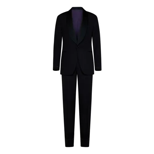 Ralph Lauren , Black Dress Aw23 - Sophisticated Men`s Clothing ,Black male, Sizes: