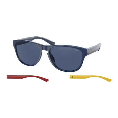 Ralph Lauren , Blue/Dark Blue Sunglasses PH 4180U ,Blue unisex, Sizes: