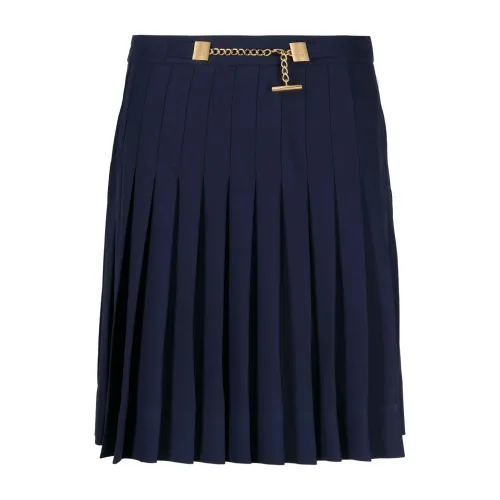 Ralph Lauren , Blue Knee A-Line Skirt ,Blue female, Sizes: