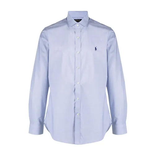 Ralph Lauren , Blue Logo Shirt ,Blue male, Sizes: