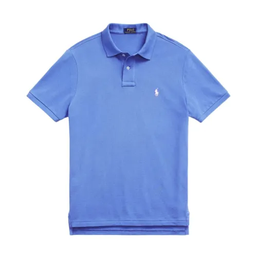 Ralph Lauren , Blue Polo T-shirts and Polos ,Blue male, Sizes: