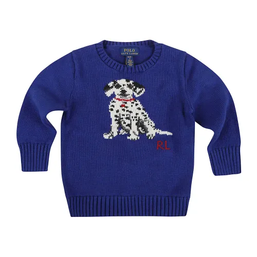 Ralph Lauren , Boy's Clothing Sweaters Blue Aw22 ,Blue male, Sizes:
