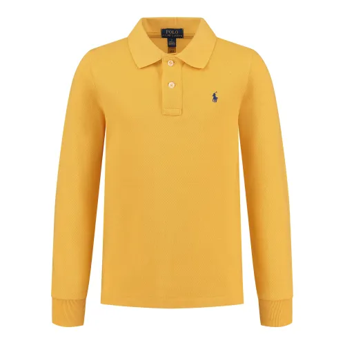 Ralph Lauren , Boys` High-Quality Top for Every Occasion ,Yellow male, Sizes: