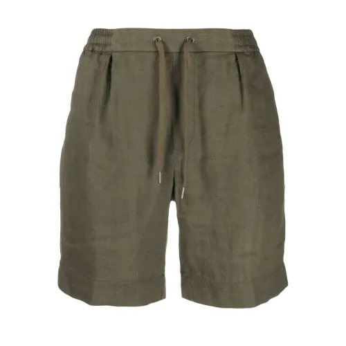 Ralph Lauren , Brown Casual Flat Front Shorts ,Brown male, Sizes: