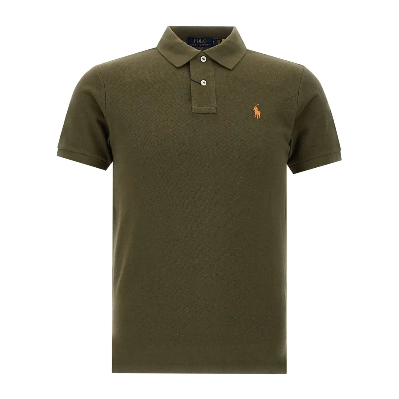 Ralph Lauren , Classic Green Polo Shirt ,Green male, Sizes: