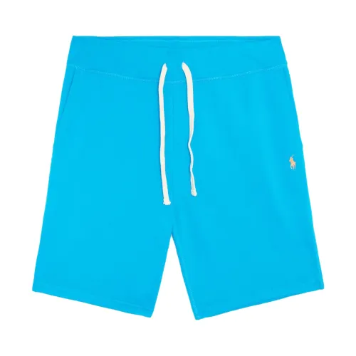 Ralph Lauren , Classic Logo Athletic Shorts ,Blue male, Sizes: