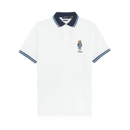 Ralph Lauren , Classic Polo Shirt ,White male, Sizes: