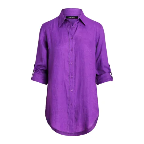Ralph Lauren , Classic Shirts Collection ,Purple female, Sizes: