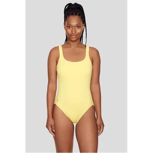 Ralph Lauren Classic Swimsuit - Yellow
