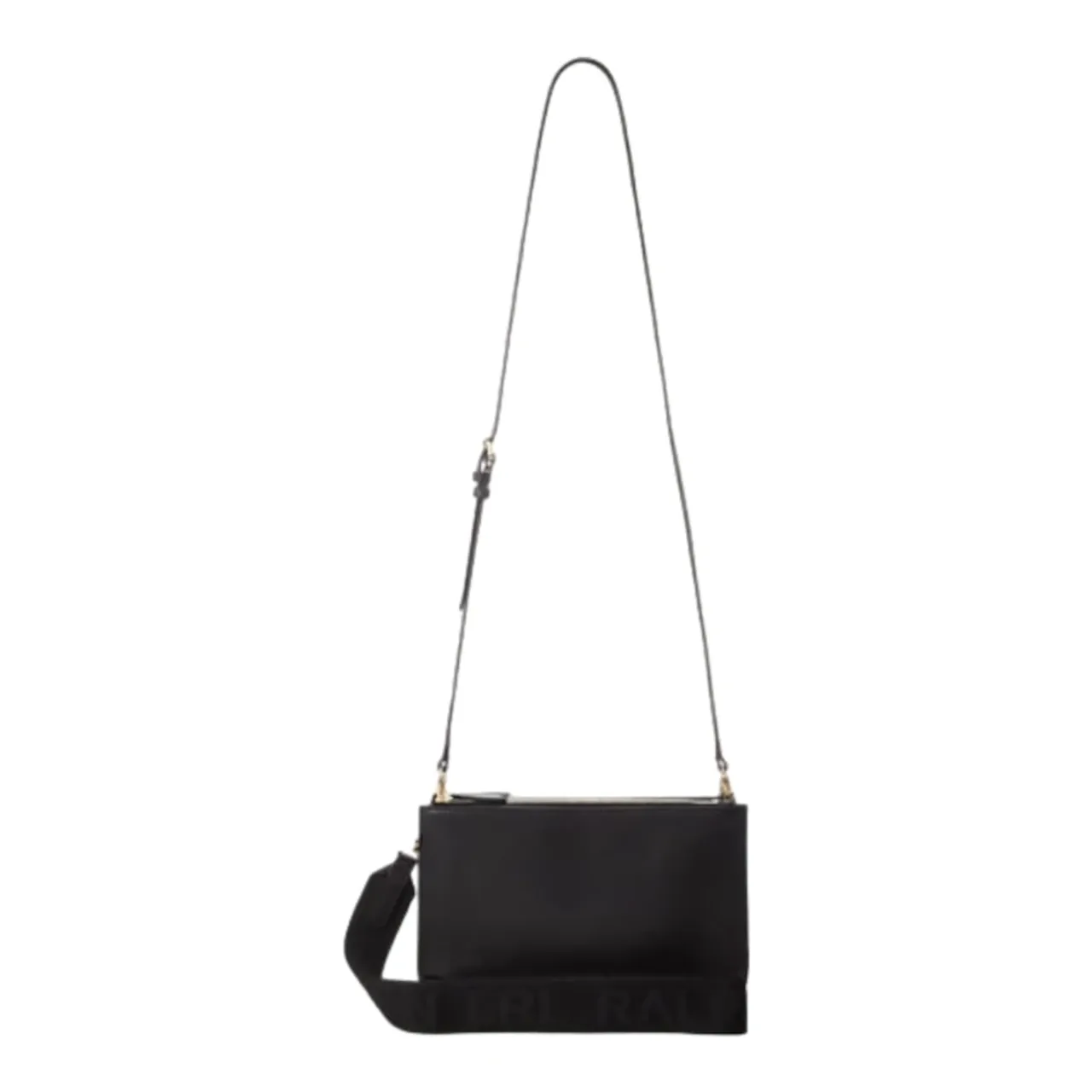 Ralph Lauren , Convertible Landyn Medium Bag in Black ,Black female, Sizes: ONE SIZE