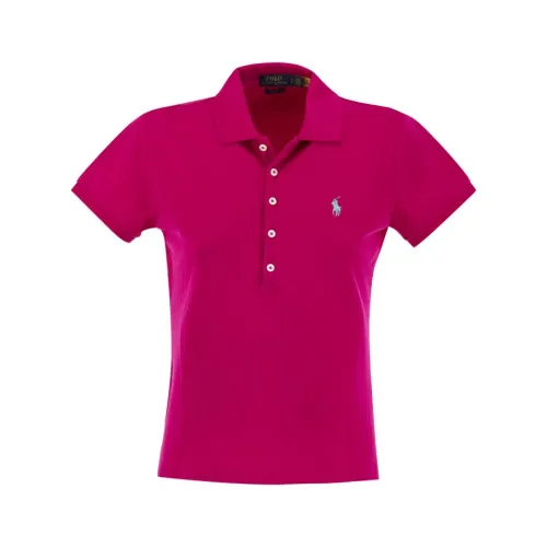 Ralph Lauren , Cotton polo shirt ,Pink female, Sizes: