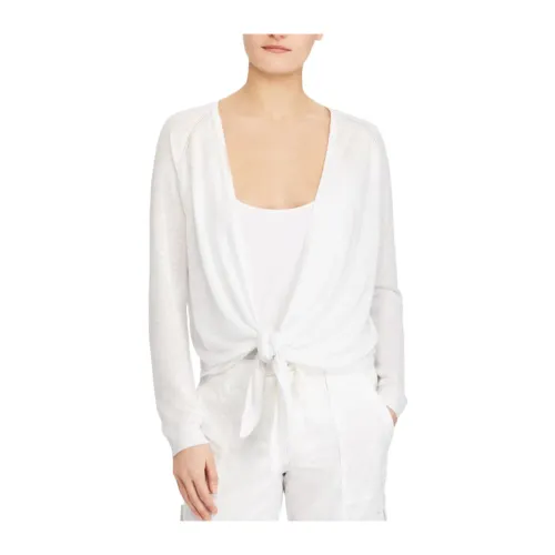 Ralph Lauren , Cozy Knitwear for Women ,White female, Sizes: