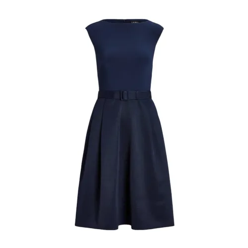 Ralph Lauren , Elegant Black Dress ,Blue female, Sizes: