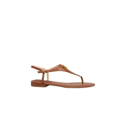 Ralph Lauren , Flip Flop Sandals ,Brown female, Sizes: