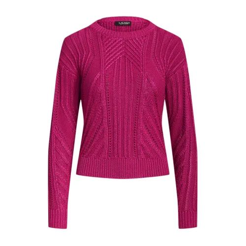 Ralph Lauren , Fuchsia Sweaters for Women ,Pink female, Sizes: