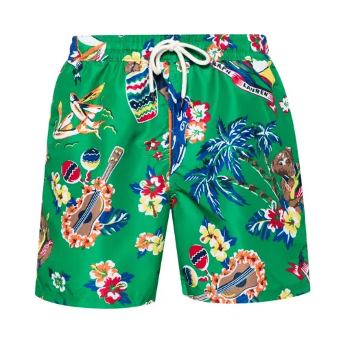 Ralph Lauren , Green Sea Clothing with Graphic Print ,Multicolor male, Sizes: