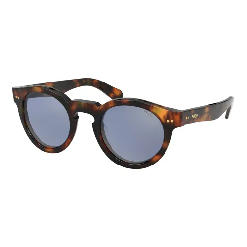 Ralph Lauren , Havana/Blue Sunglasses PH 4165 ,Brown male, Sizes: