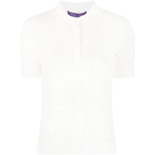 Ralph Lauren , Hort Sleeve-Pullover ,Beige female, Sizes: