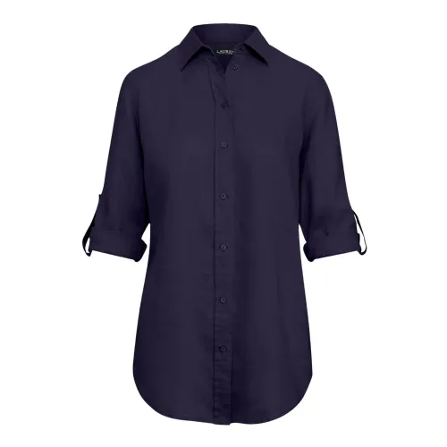 Ralph Lauren , Karrie Long Sleeve Shirt ,Blue female, Sizes:
