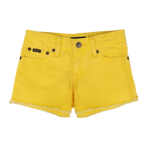 Ralph Lauren , Kids Bermuda Shorts ,Yellow female, Sizes: