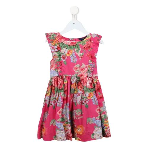 Ralph Lauren , Kids Dress by Ralph Lauren ,Pink female, Sizes: