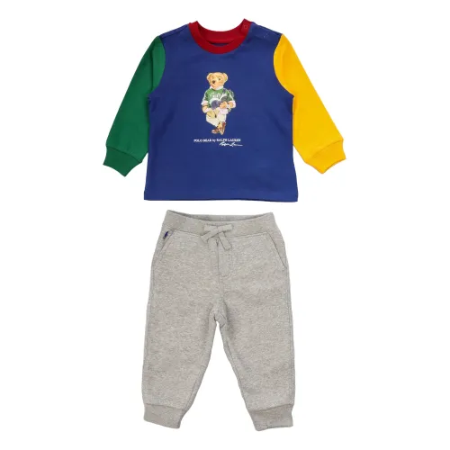 Ralph Lauren , Kids Sports Outfit ,Blue male, Sizes: 2 Y, 18 M, 9 M, 12 M