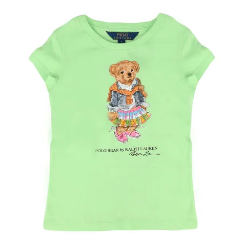 Ralph Lauren , Kids T-Shirt ,Green female, Sizes: