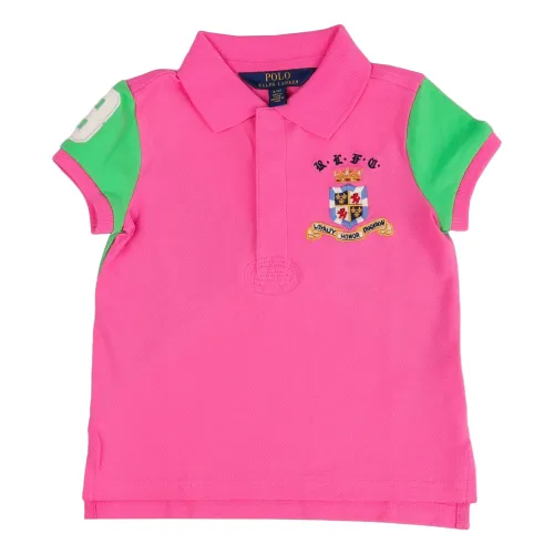 Ralph Lauren , Kids T-Shirt ,Pink female, Sizes: