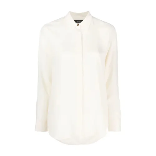 Ralph Lauren , Kristy long sleeve shirt ,Beige female, Sizes: