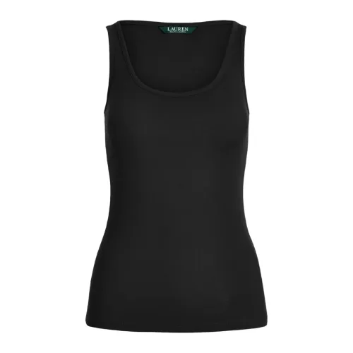 Ralph Lauren , Lauren Ralph Lauren T-shirts and Polos Black ,Black female, Sizes: