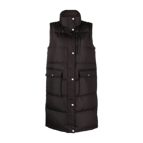 Ralph Lauren , Long puffer vest ,Black female, Sizes: