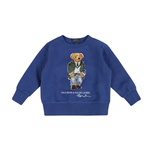 Ralph Lauren , Lscnm4-Knit Shirts-Sweatshirt ,Blue male, Sizes: