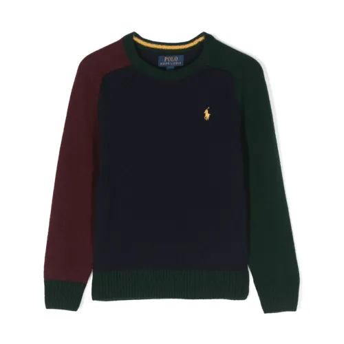 Ralph Lauren , MultiColour Polo Pony Sweater ,Multicolor male, Sizes: