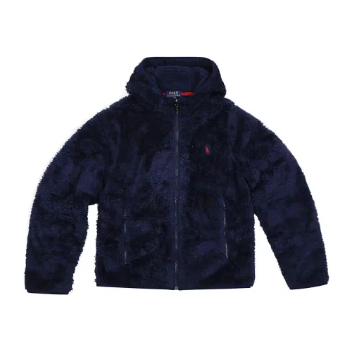 Ralph Lauren , Navy Full Zip Jacket - M1-Knit Shirts ,Blue male, Sizes:
