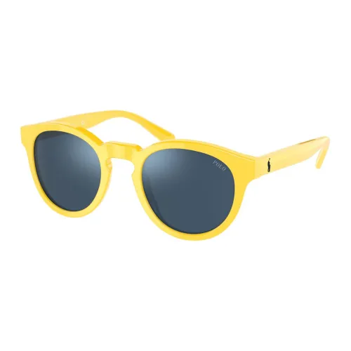 Ralph Lauren , PH 4184 Sunglasses Shiny Yellow/Blue ,Yellow male, Sizes: