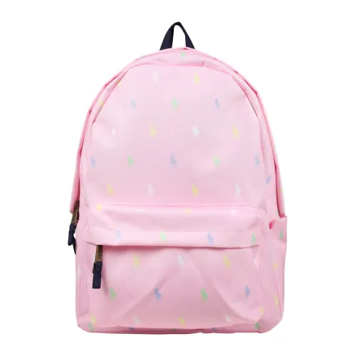 Ralph Lauren , Pink Logo Backpack with Laptop Pocket ,Pink unisex, Sizes: ONE SIZE