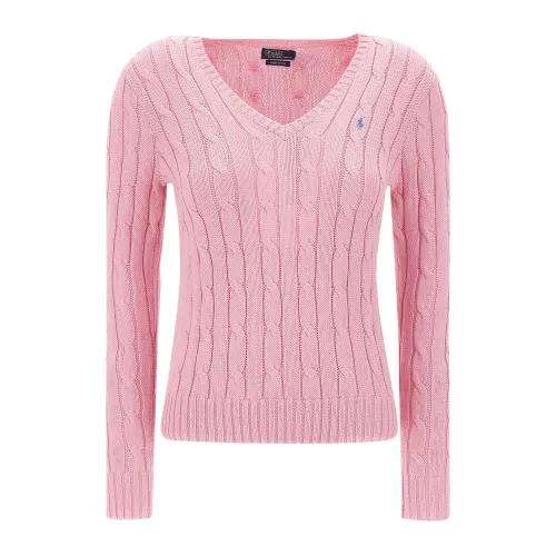Ralph Lauren , Pink Sweaters by Polo ,Pink female, Sizes: