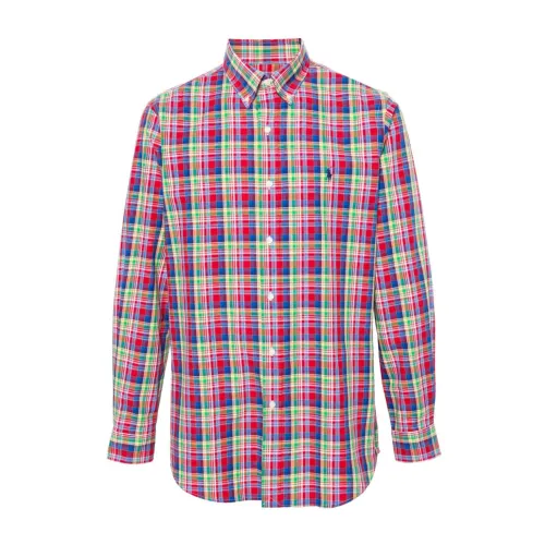 Ralph Lauren , Plaid Check Cotton Shirt ,Multicolor male, Sizes: