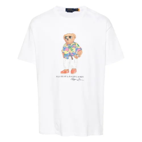 Ralph Lauren , Polo Bear T-Shirt ,White male, Sizes: