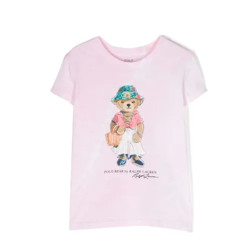 Ralph Lauren , Polo Ralph Lauren T-shirts and Polos Pink ,Pink female, Sizes: