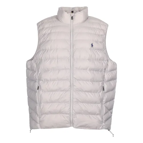 Ralph Lauren , Quilted Gilet for Warm and Stylish Look ,Gray male, Sizes: