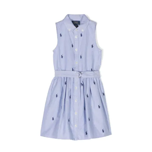 Ralph Lauren , Ralph Lauren Dresses Clear Blue ,Blue female, Sizes: