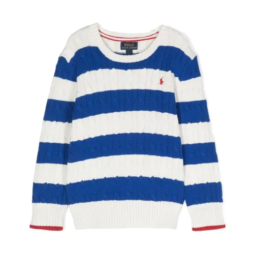 Ralph Lauren , Ralph Lauren Sweaters Blue ,Blue male, Sizes: