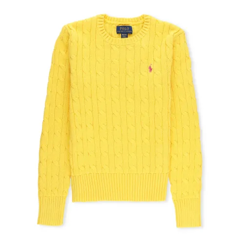 Ralph Lauren , Ralph Lauren Sweaters Yellow ,Yellow female, Sizes: