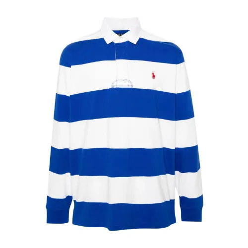 Ralph Lauren , Ralph Lauren T-shirts and Polos Blue ,Multicolor male, Sizes:
