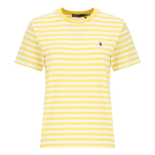 Ralph Lauren , Ralph Lauren T-shirts and Polos Yellow ,Yellow female, Sizes: