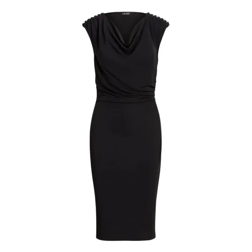 Ralph Lauren , Rechlee Sleeveless DAY Dress ,Black female, Sizes: